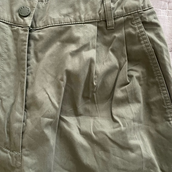 Weekend Max Mara Gitane Military Green Parachute Trousers, women’s size 29 - Picture 7 of 11